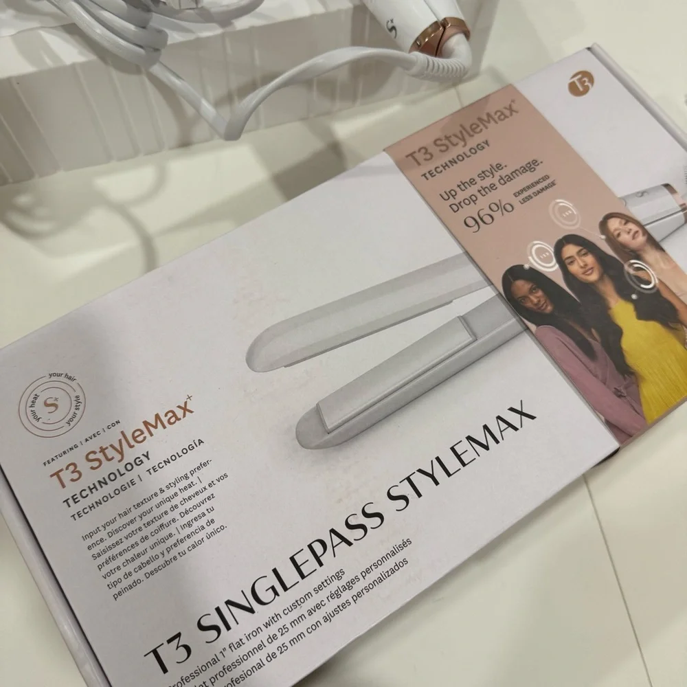 * NEW T3 Singlepass Stylemax 1” Flat Iron BX19 - Picture 4 of 7